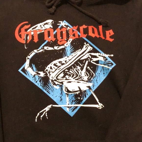 GRAYSCALE BAND MERCH HOODIE - Picture 2 of 4